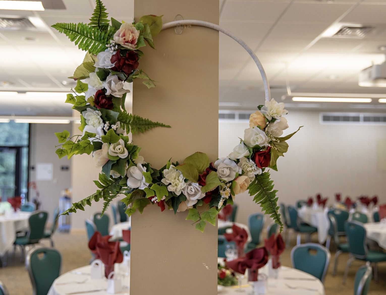 Floral Rings, Wedding Decor