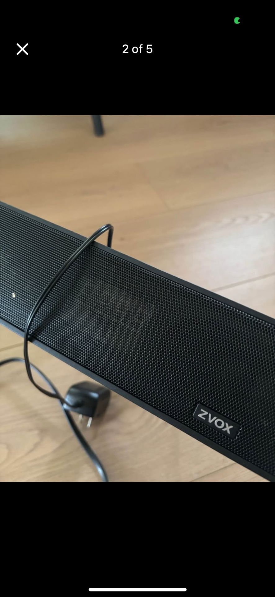 LOW PRICE MOVING- ZXOX $280 + TAX BLUETOOTH SOUND BAR