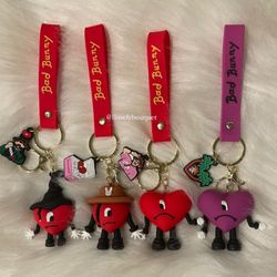 bad bunny Keychains 