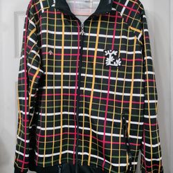 Vintage Y2K LRG Zip Up Track Jacket Size Large 