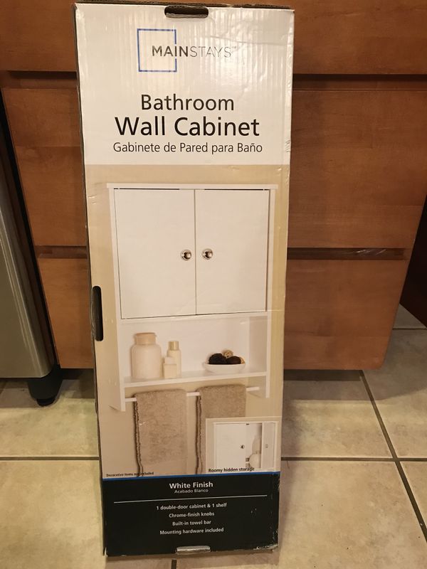 Nib Bathroom Wall Cabinet For Sale In Orting Wa Offerup