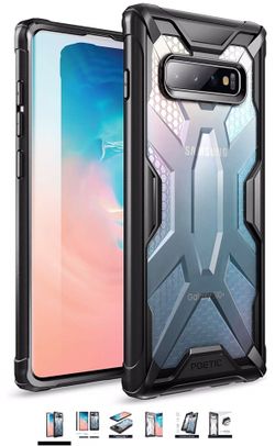 Galaxy S10 Plus Case, Premium Hybrid Protective Clear Bumper Cover, Rugged Lightweight, Military Grade Drop Tested, Affinity Series, for Samsung Gala
