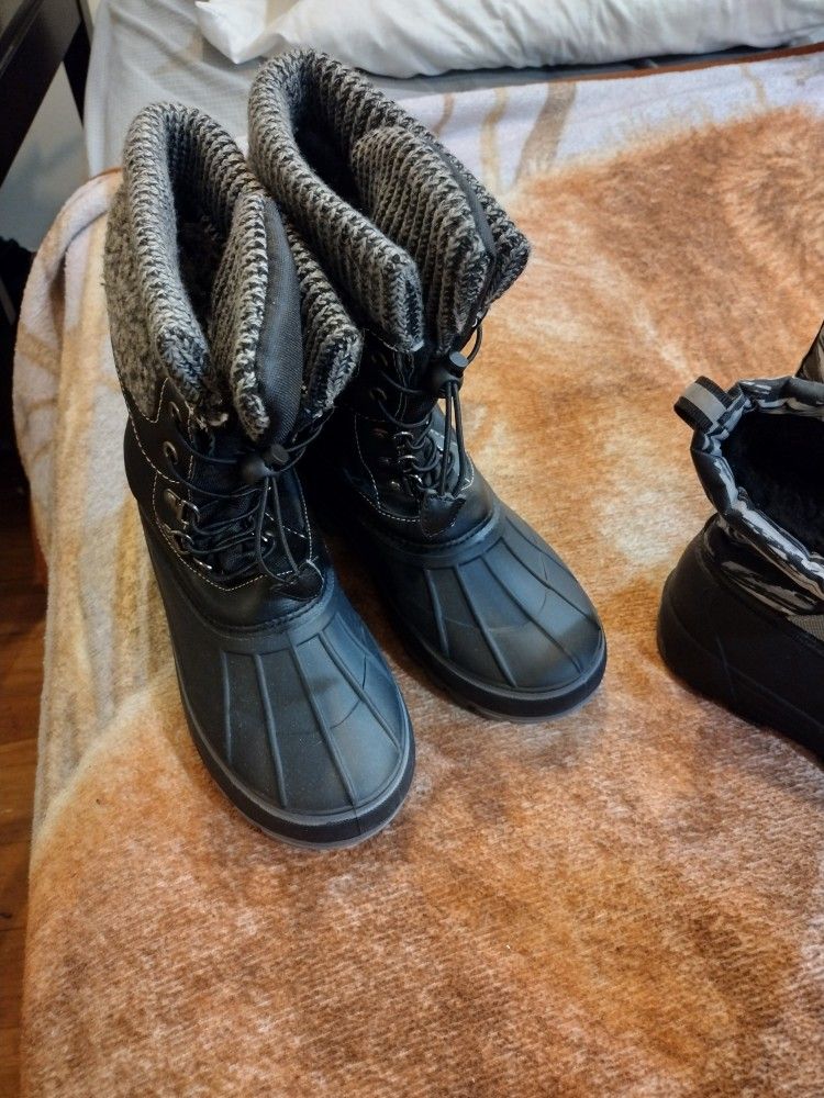 Snow Boots Boys And Girls 2 Girl Size,4 Boys Sizes,5 Boys