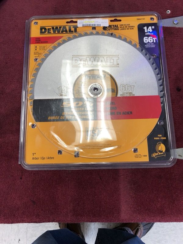 Dewalt metal saw blade