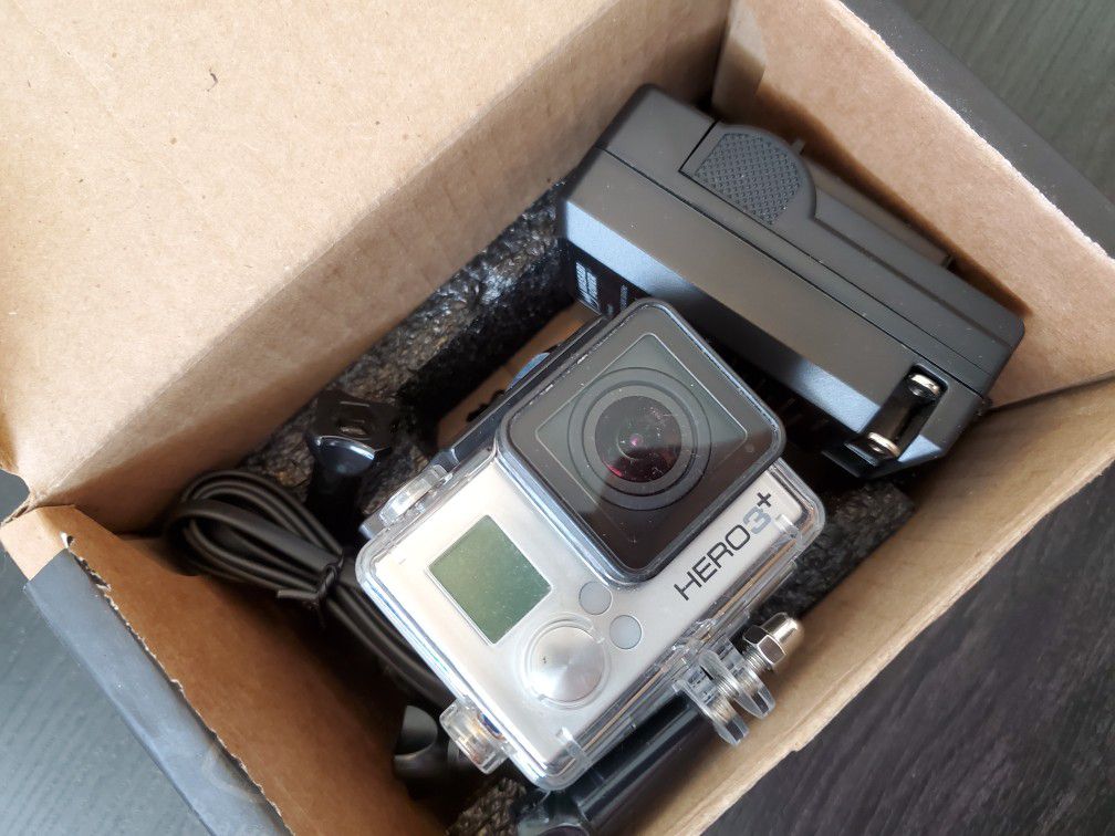 Gopro action camera with accessories