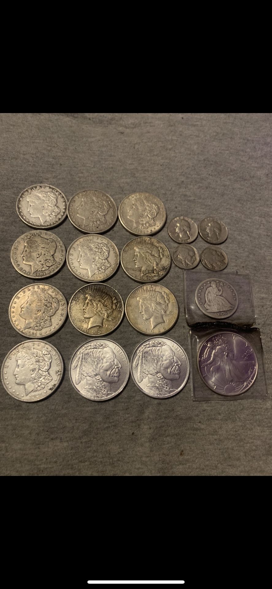 Silver coin lot. Make offer