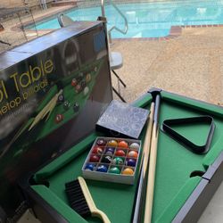 Miniature Pool Table Westminster $20
