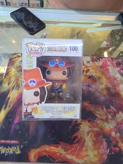 Funko Pop Vinyl Portgas. D. Ace #100 One Piece Shonen Jump Vaulted 2016 Release