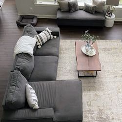 MUST-GO: Marbella Fabric Sectional