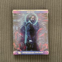 John Wick Triple Feature 4k Limited Edition Steelbook