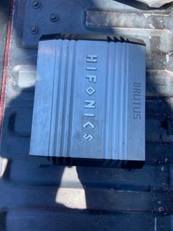 Hifonics 1100 watt amp