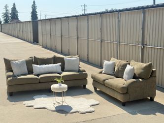 Couch and love seat free delivery