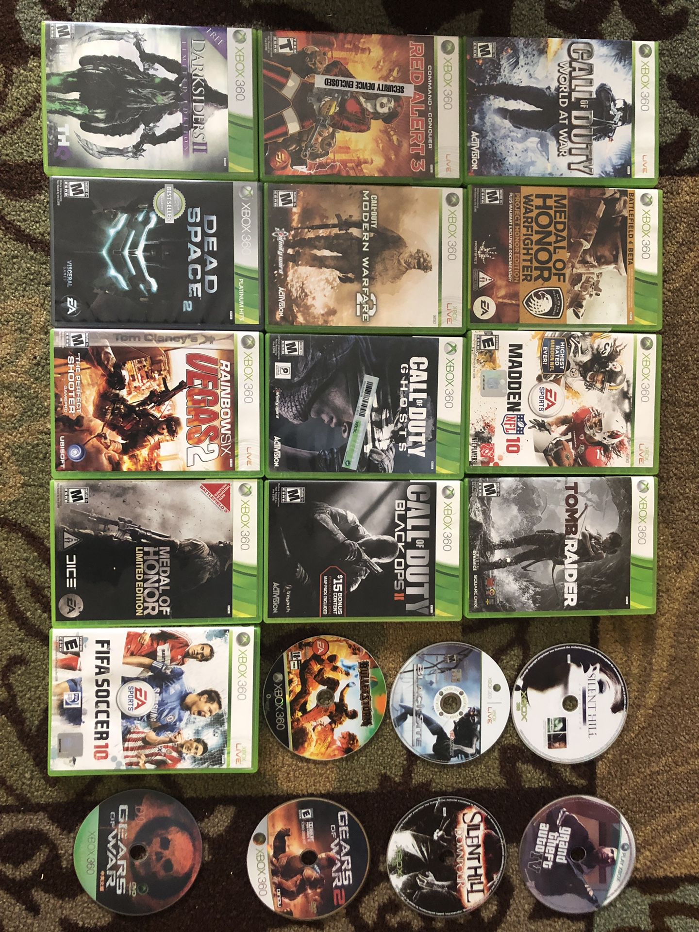 XBOX 360 Games collection