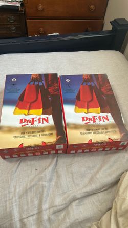 DaFin Fins Sizes 9-10 And 7-8, 30 Each