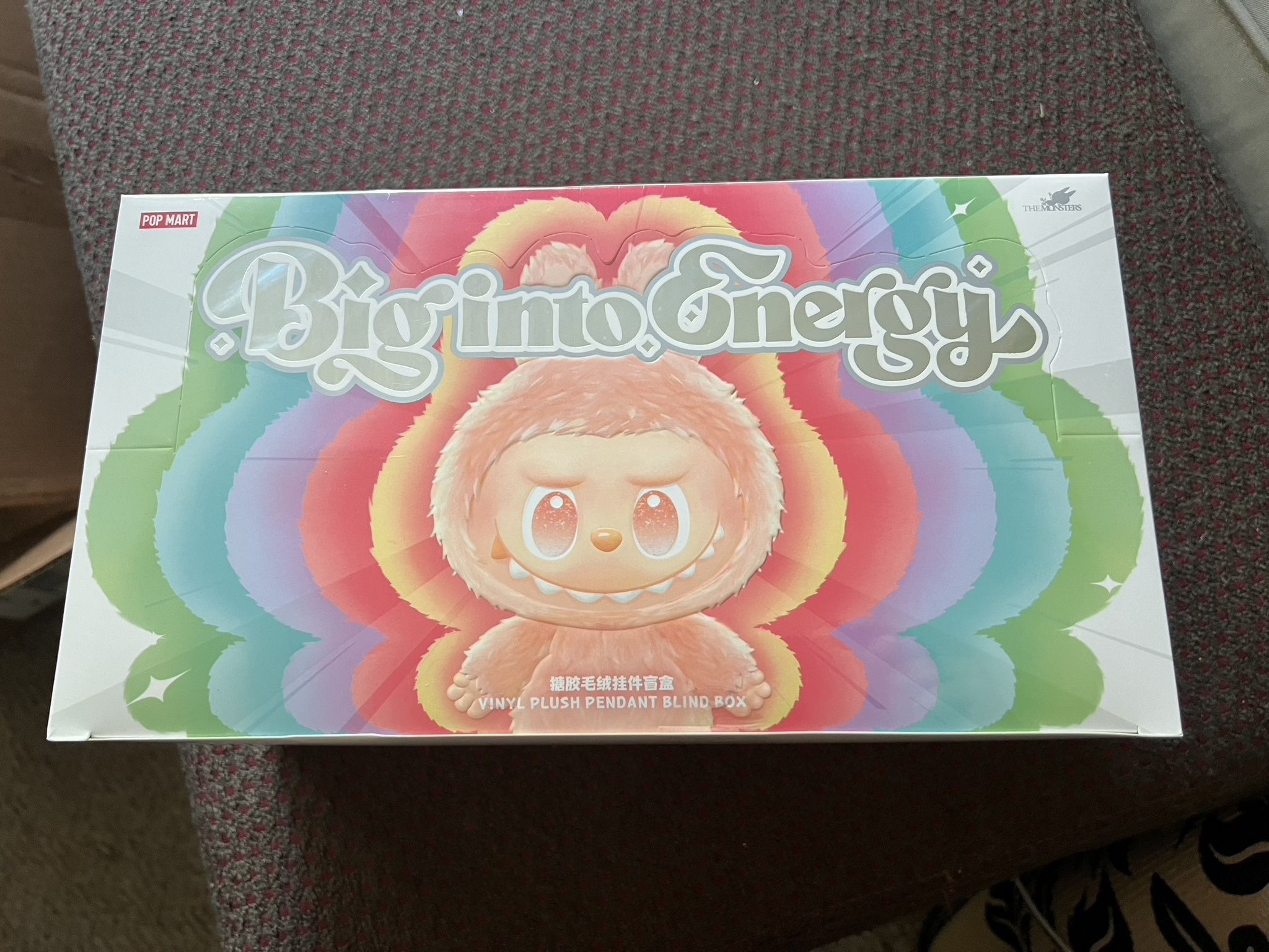 FACTORY SEALED labubu Big into Energy case AUTHENTIC The Monsters POP MART