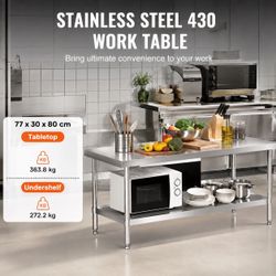 Commercial Food Prep Table