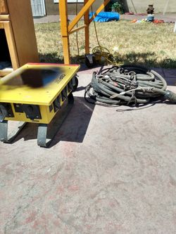 Temporary Power Box/ Spider Box