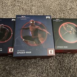 Iron Studios Spiderman No Way Home Complete Set All Spider-Man Statues 1/10