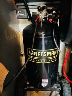 Air Compressor.  Sears Best Pro Series Black & Gold