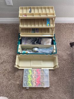 Fishing Tackle Boxes With Contents