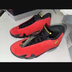 Jordan 14 Ferrari Size 9