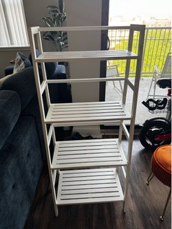 Apartment furniture: Desk Chair Fuf Record Player Shelf and Bookshelf