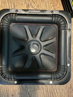 KICKER 45L7R104 10" 1000 Watt L7R Car Subwoofer, Solo-Baric Sub L7R104 DVC 4-Ohm