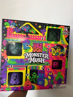 New NeeDoh Halloween Monster Mush Advent Calendar