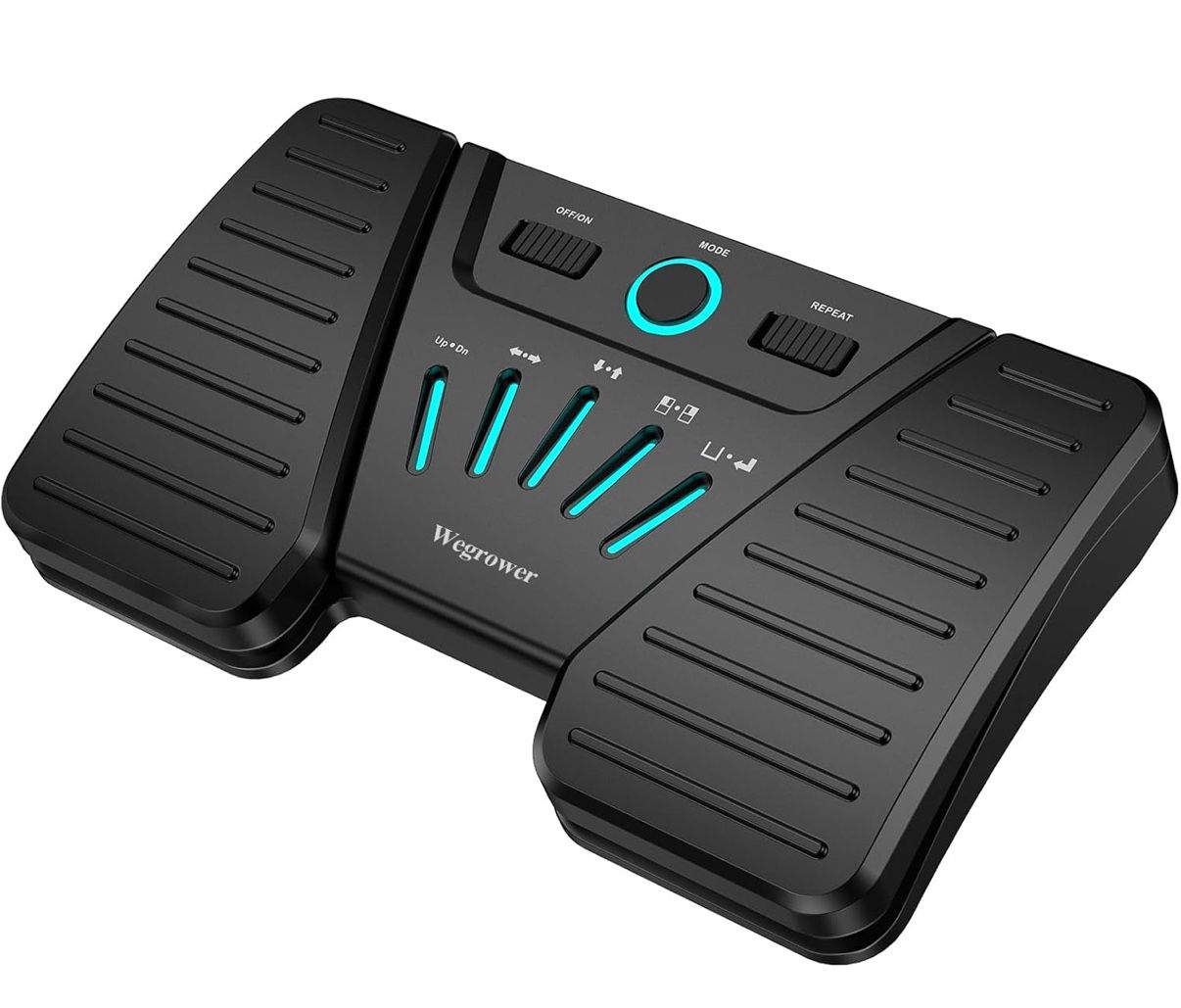 Wireless Page Turner Pedal for Musical Instruments,Portable Bluetooth Foot Pedal, Silent Rechargeable Music Page Turner with Anti-Slip Rubber for iPad