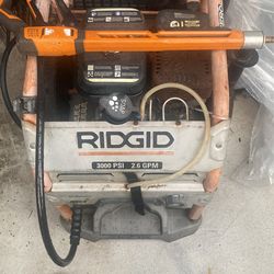Rigid 3000psi 2.6 GPM Pressure Washer