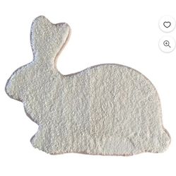 Bunny Rabbit Shaped Bath Rug