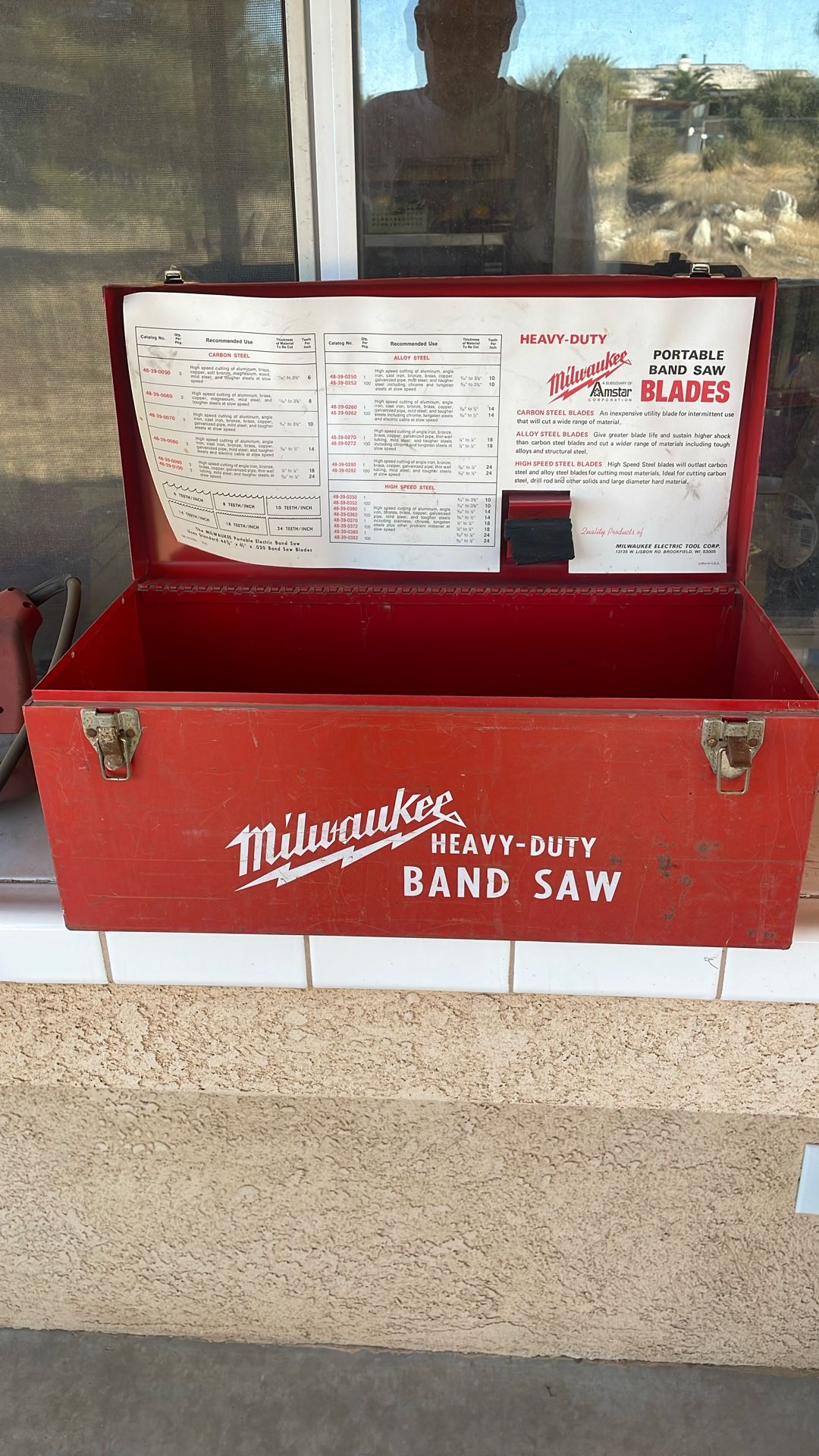 Milwaukee Band Saw