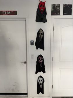 4 scream masks