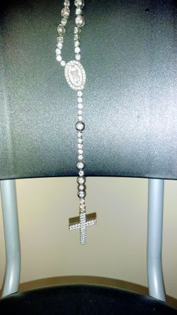 Rosary white gold
