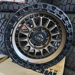 LOCK OFF-ROAD MR305 8x165.1 Size 16x8.0 OFFSET:0mm MATTE BLACK