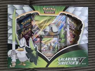 Galarian Far-fetched V Box Pokémon