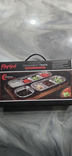 Stainless Steel Condiment TRAY