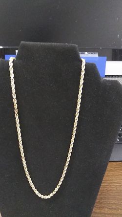 10k necklace 20 inches