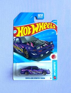 Hot wheels ‘86 Toyota AE86 Sprinter Trueno
