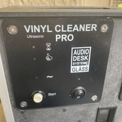 Audio Desk Pro Ultrasonic Record Cleaner (parts or Repair)