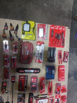 Mixed Tool Lot – Milwaukee, Husky, Ryobi, Bosch & More