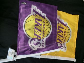 Laker Car Flags