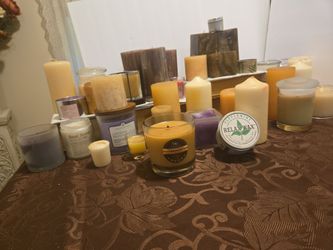 Assorted candles