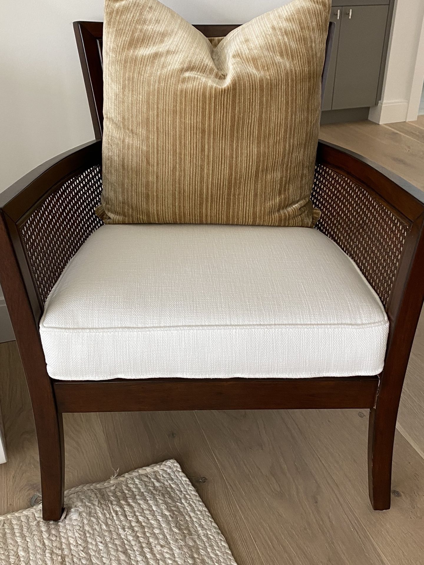 Cane Wood Side Chair (set Of 2)