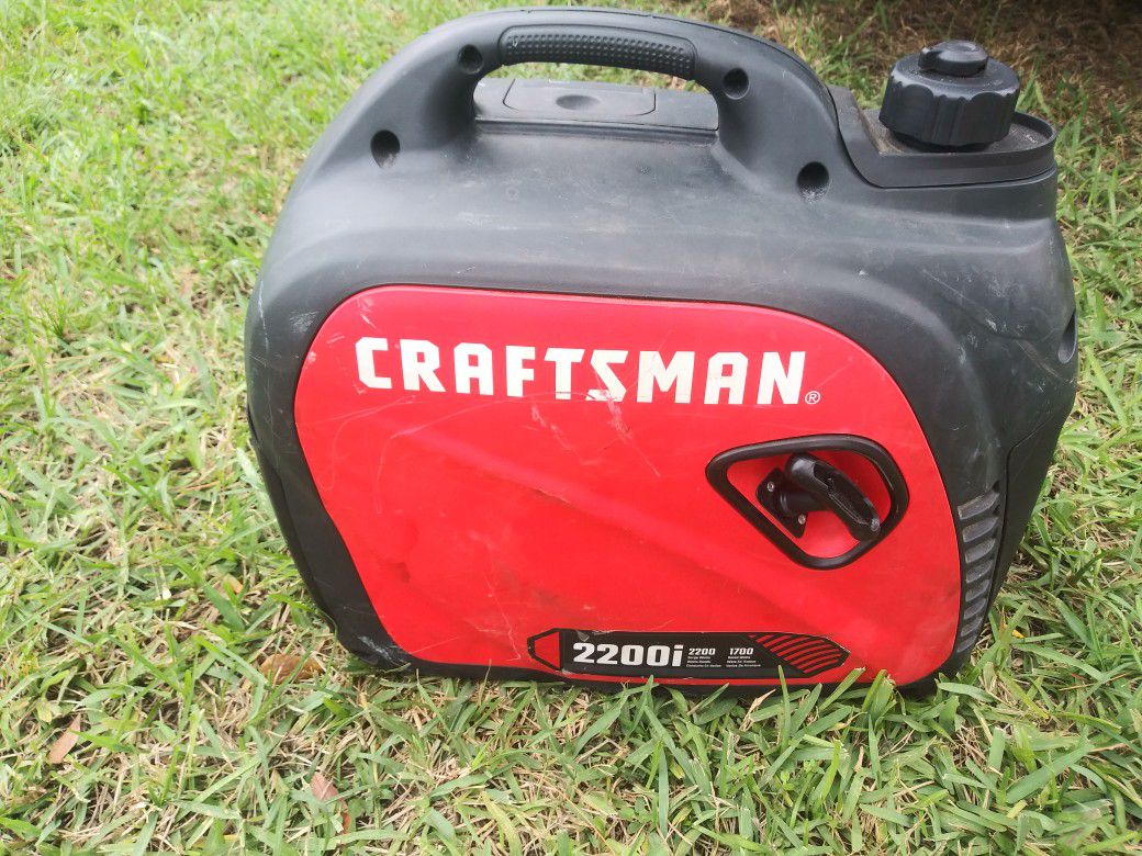 Craftman Generator in great condition.