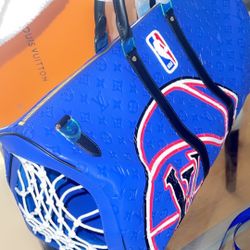 Louis Vuitton Keepall NBA Keepall 55 Bandouliere Blue