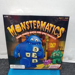 Junior Learning Monstermatics Variety Math Problem Game