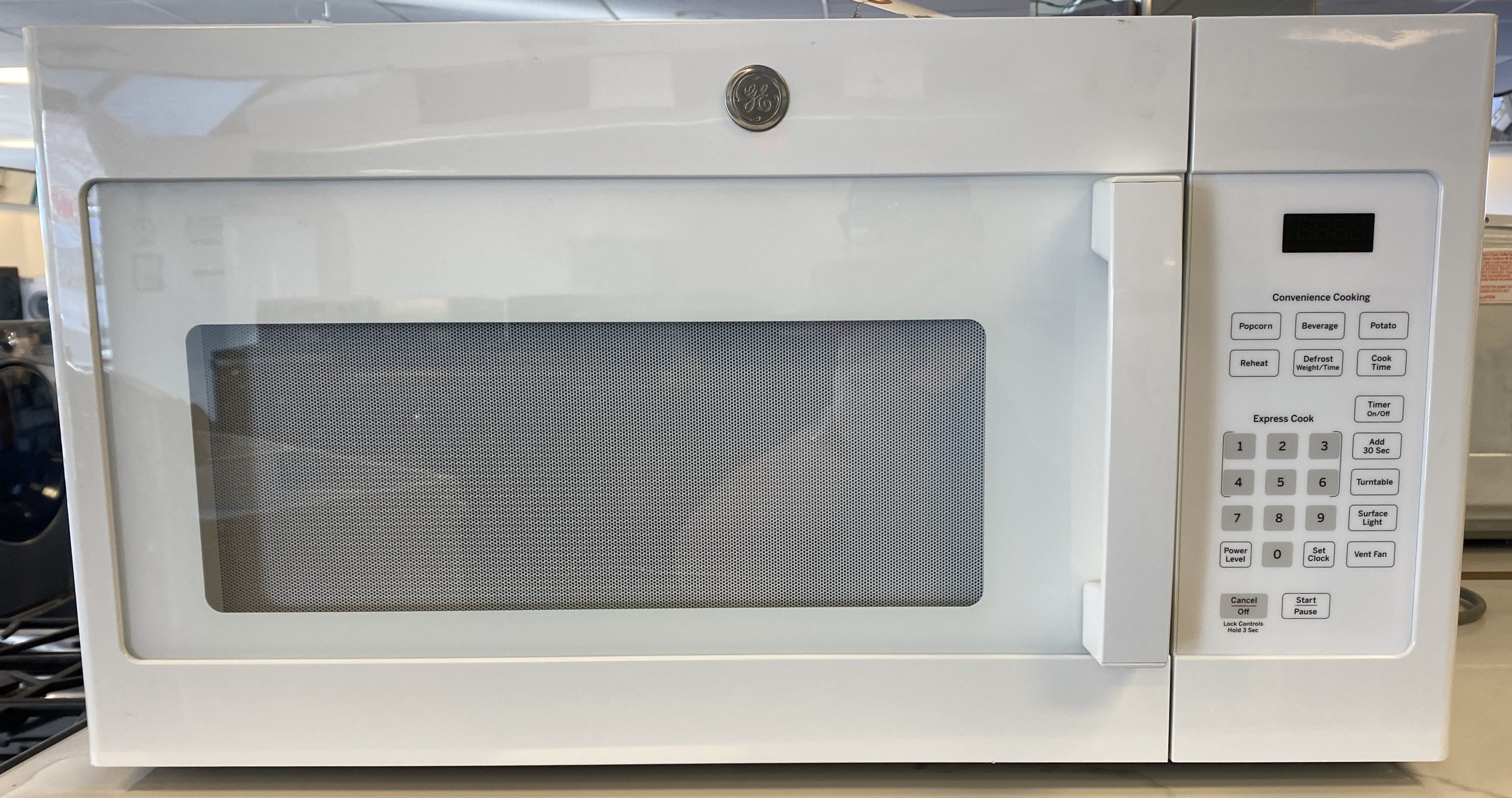 White GE Over The Range Microwave (8-0031)