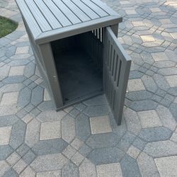 Gray Dog Crate