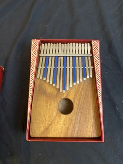 Vintage Kalimba Hugh Tracy17 Notes Thumb Piano From South Africa 